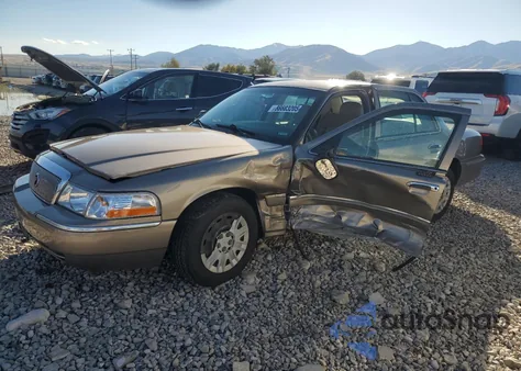 2004 Mercury Grand Marquis Gs из США, поврежденный, VIN 2MEFM74W14X665050